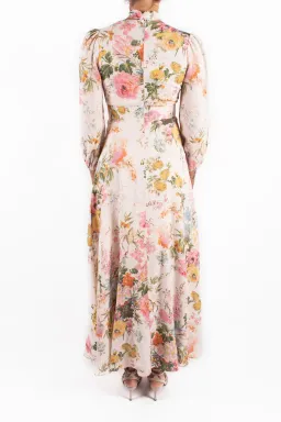 Zimmermann Heathers Plunge Long Dress Floral Size 0 / AU 8 for rent on The Volte - image 3