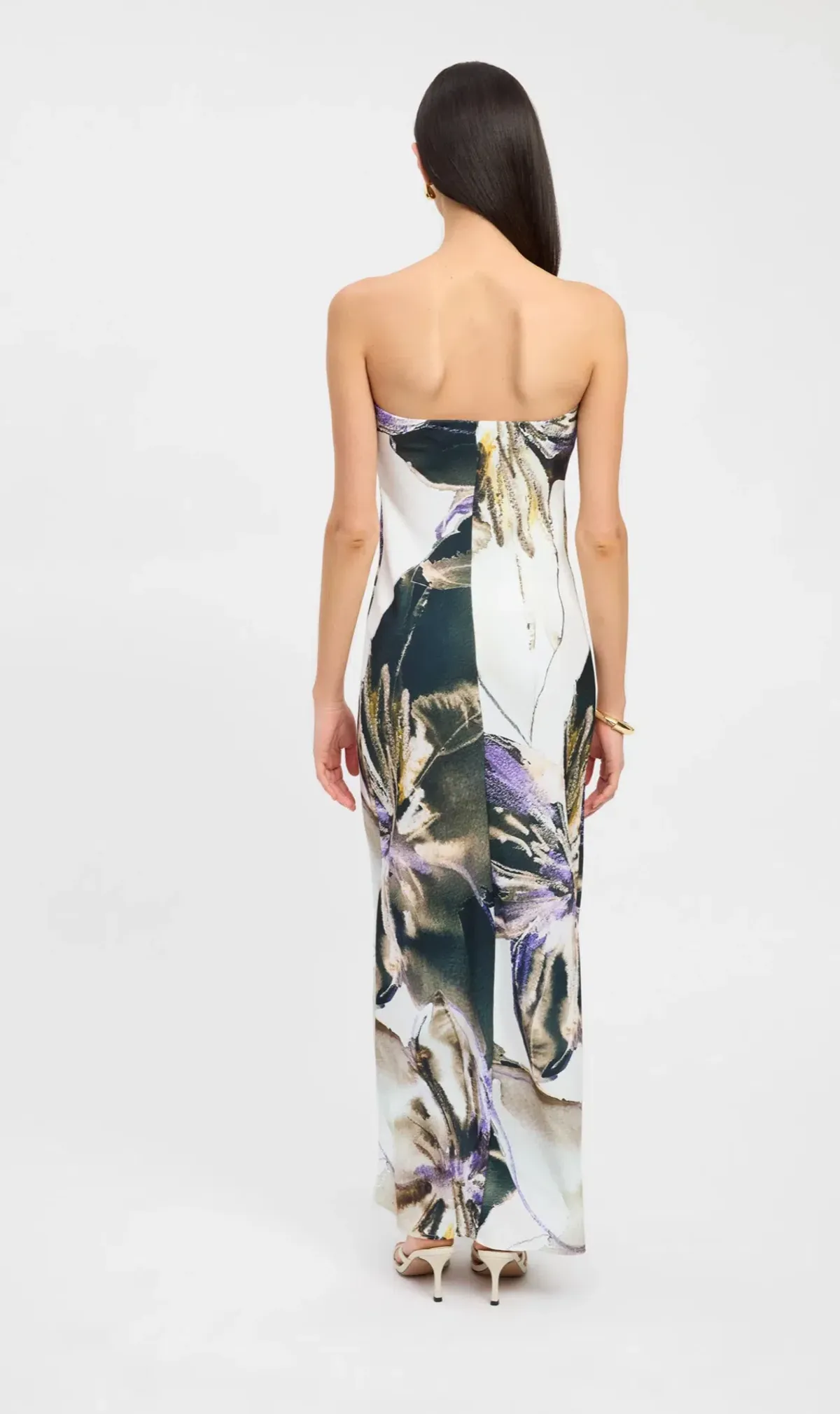 Kookai Ava Midi Dress Multi Floral Size 36 / AU 8 - Image 2
