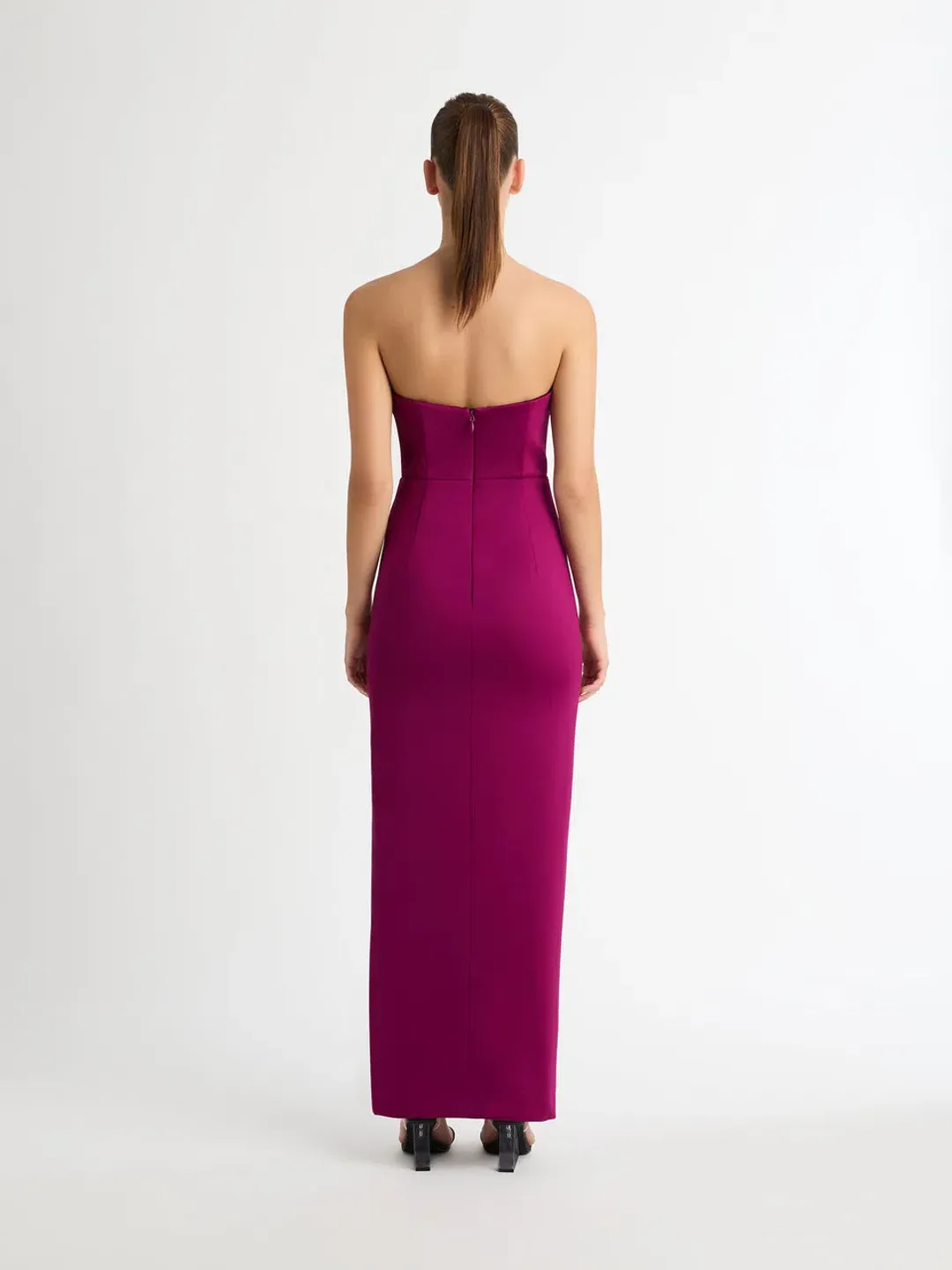 Sheike Charlie Gown Magenta Size 12 for rent on The Volte - main image