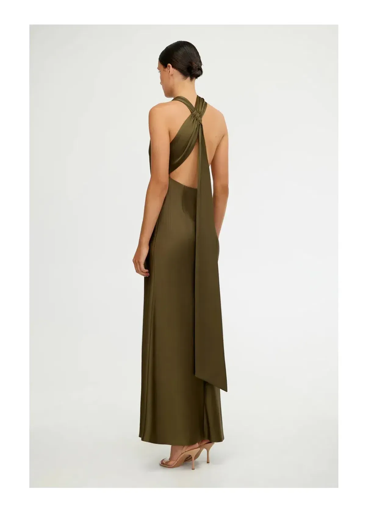 Significant Other Annabel Dress Khaki Size 10 - Image 3