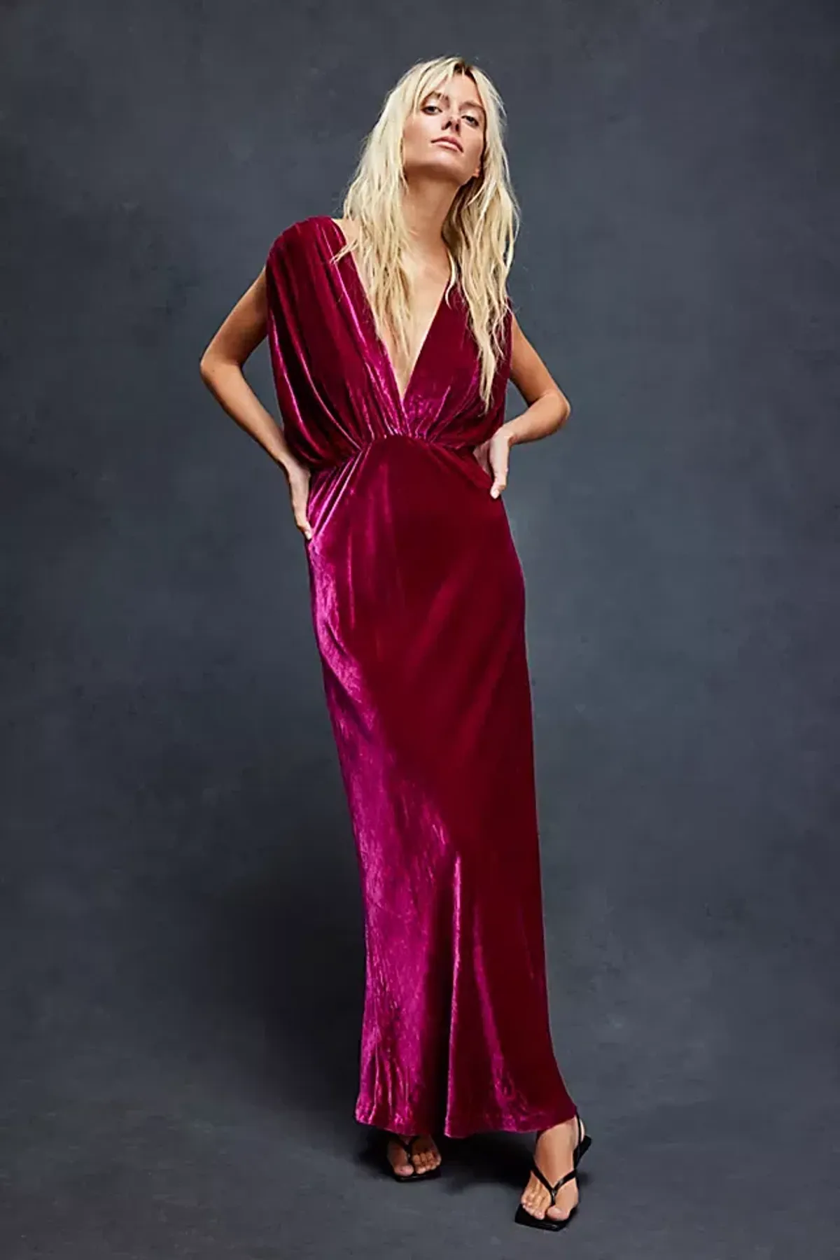 Mes Demoiselles Travis Dress in Fuchsia Size 6 - Image 3