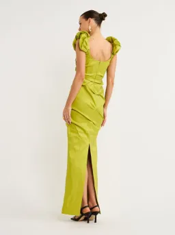 Rachel Gilbert Kalina Gown Green Size XS / AU 6 for rent on The Volte - image 3