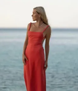 Sir the Label Spoerri Backless Gown Red Size 2 / AU 10 for rent on The Volte - image 5