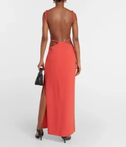 Sir the Label Spoerri Backless Gown Red Size 2 / AU 10 for rent on The Volte - image 3