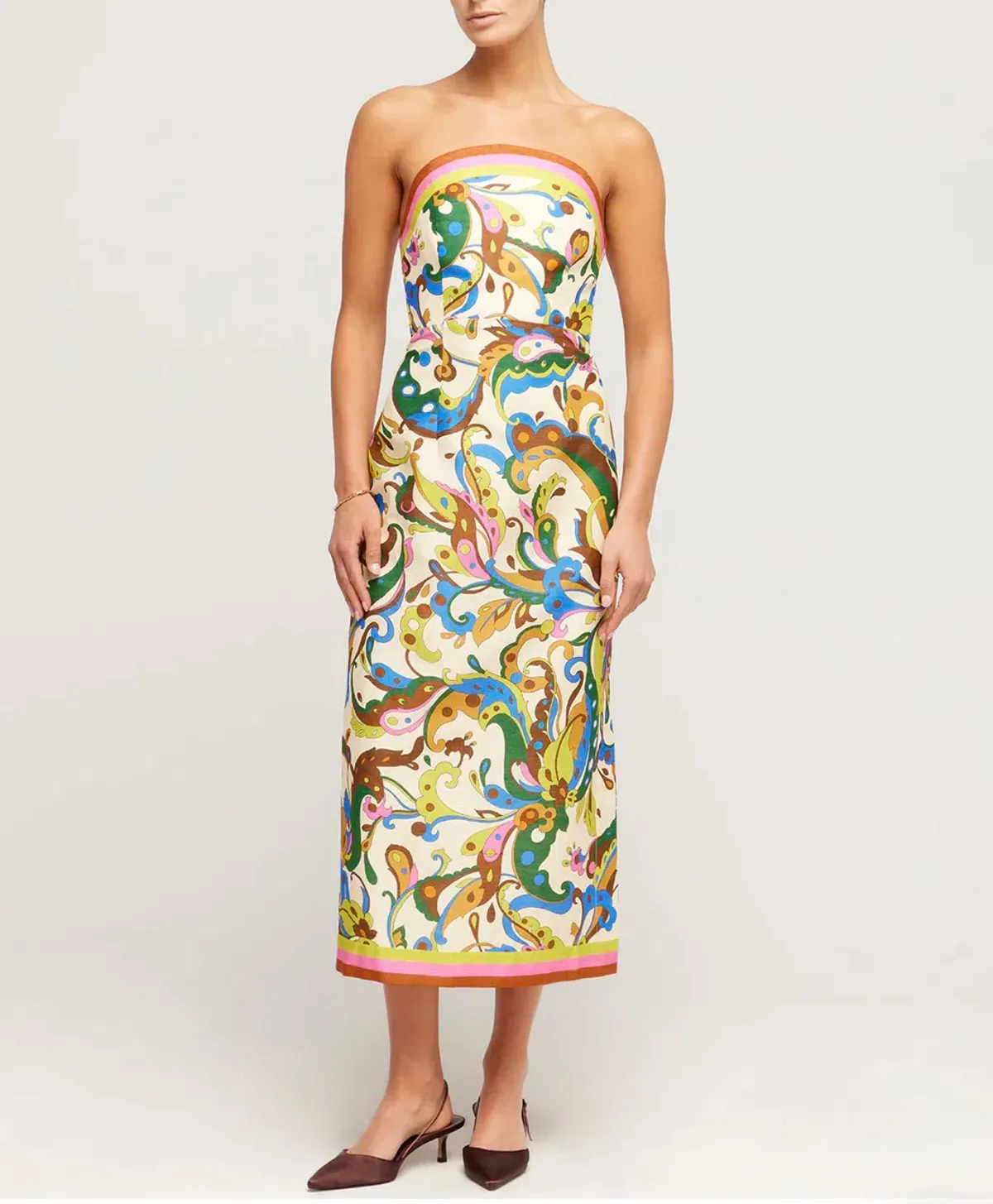 Alemais Ozma Bodice Dress in Multi Size AU 6 - Image 1