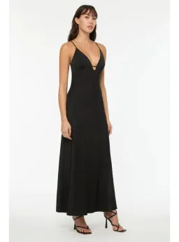 Manning Cartell Time To Shine Slip Dress in Black Size AU 4 for rent on The Volte - image 2