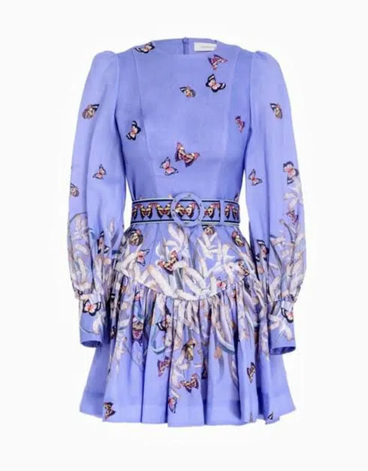Zimmermann The Botanica Belted Mini Dress Pandanus Size 2 / Au 12 - Image 4