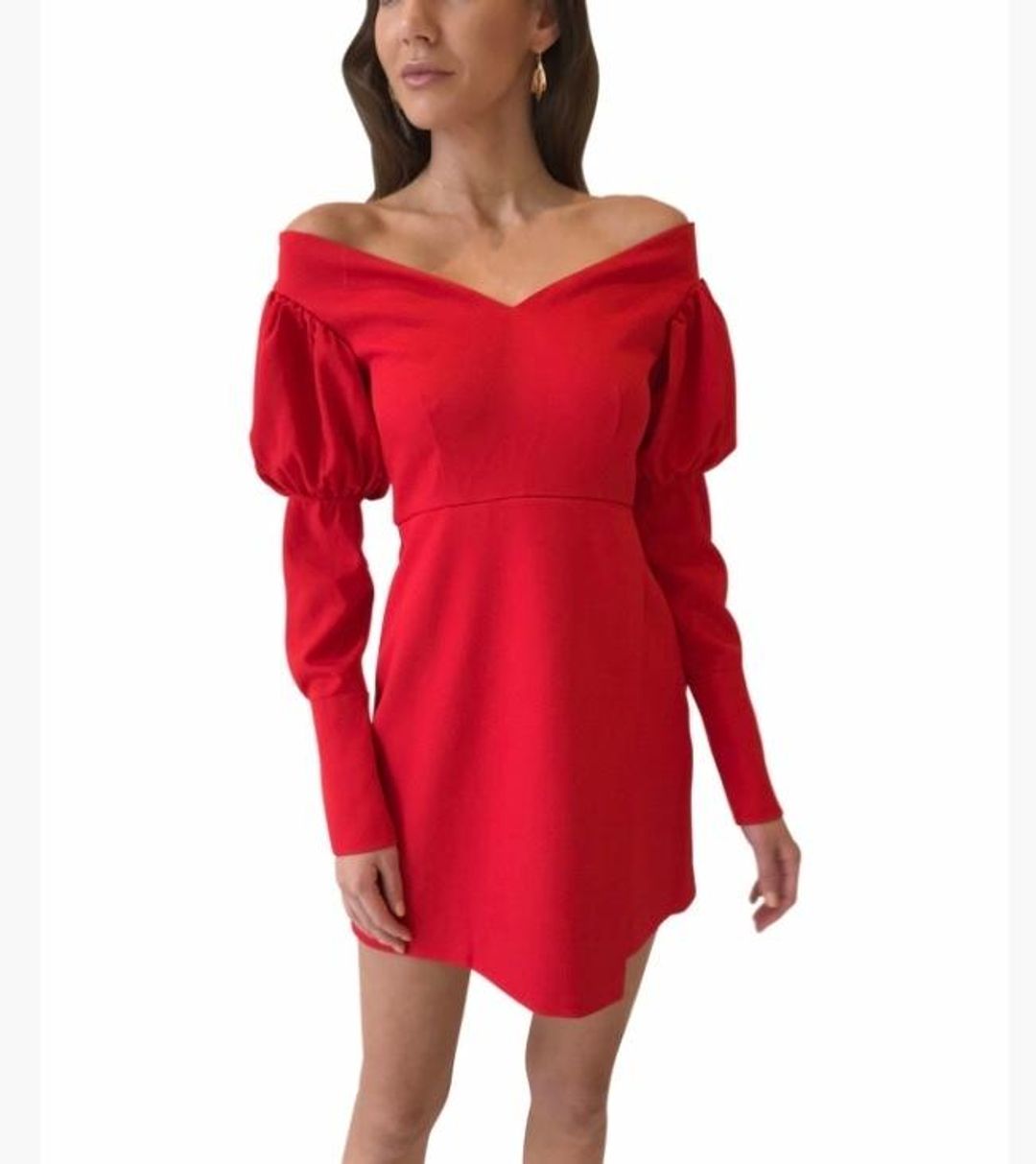 By Kane Fortune Dress Red Size AU 6 for rent on The Volte - main image