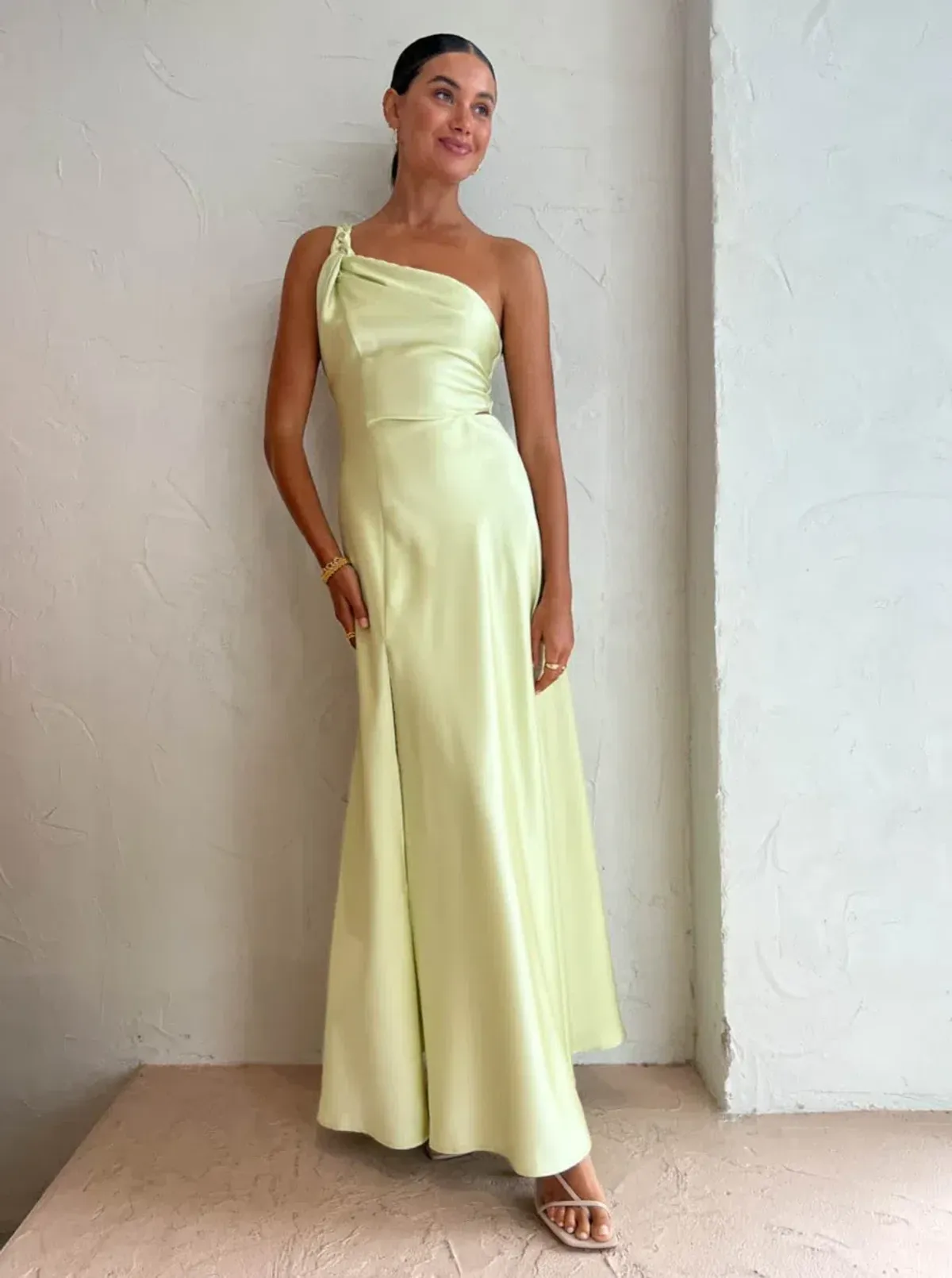 One Fell Swoop Hepburn Maxi In Limoncello Size 6 - Image 1
