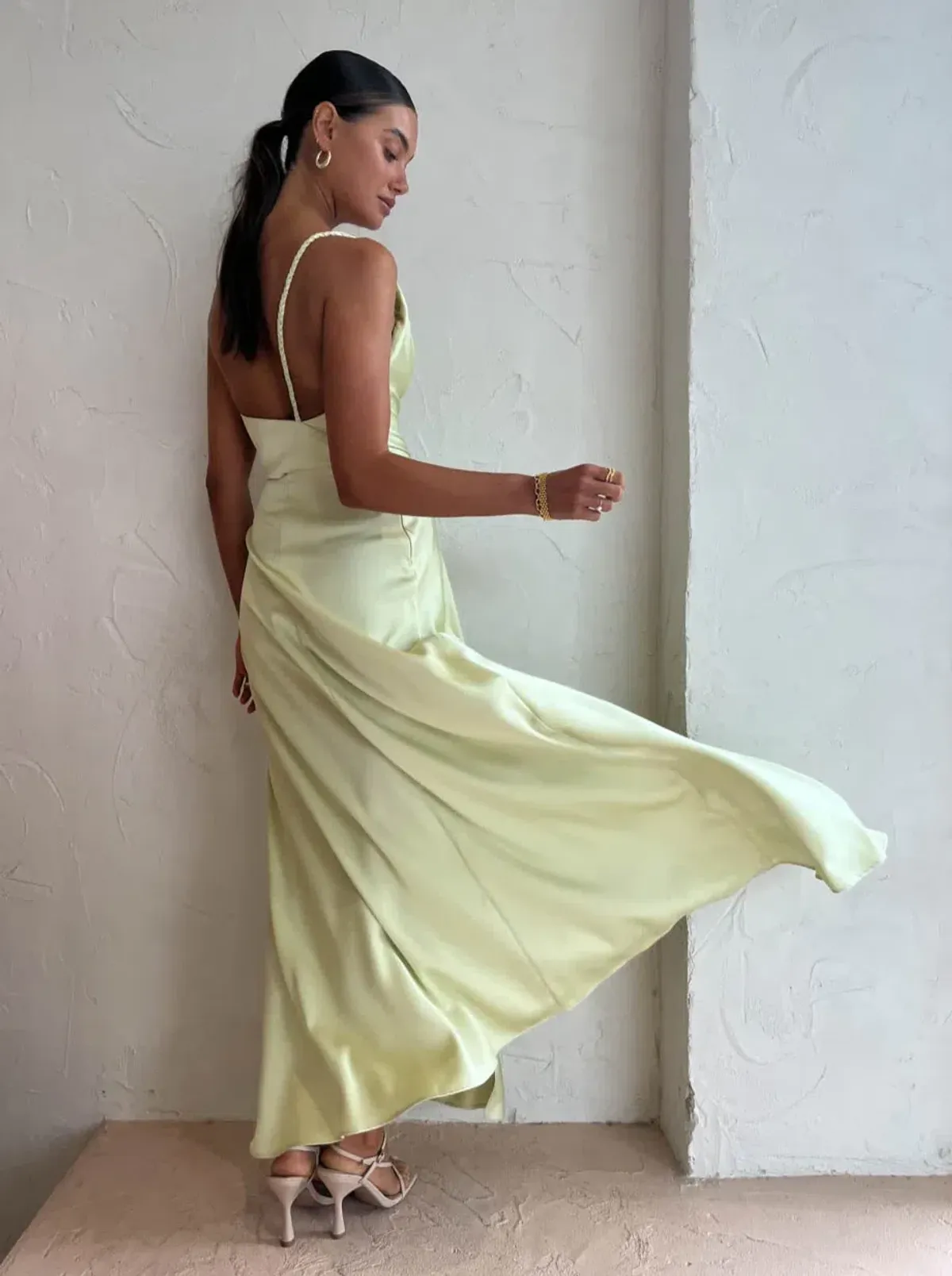 One Fell Swoop Hepburn Maxi In Limoncello Size 6 - Image 7