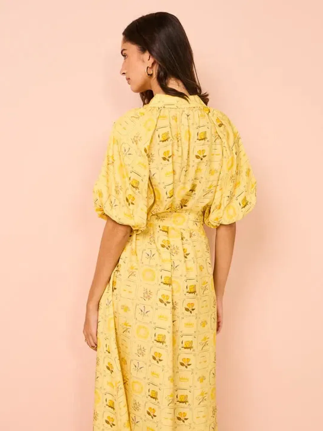 Palm Noosa Carla Dress In Amarilla Tile Size 14 for rent on The Volte - main image