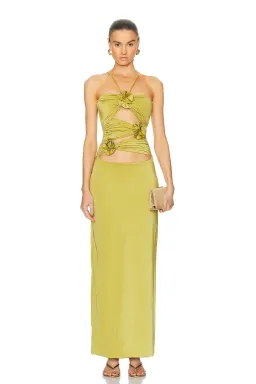 Maygel Coronel Veranera Dress Pascolo Green One Size for rent on The Volte - image 2