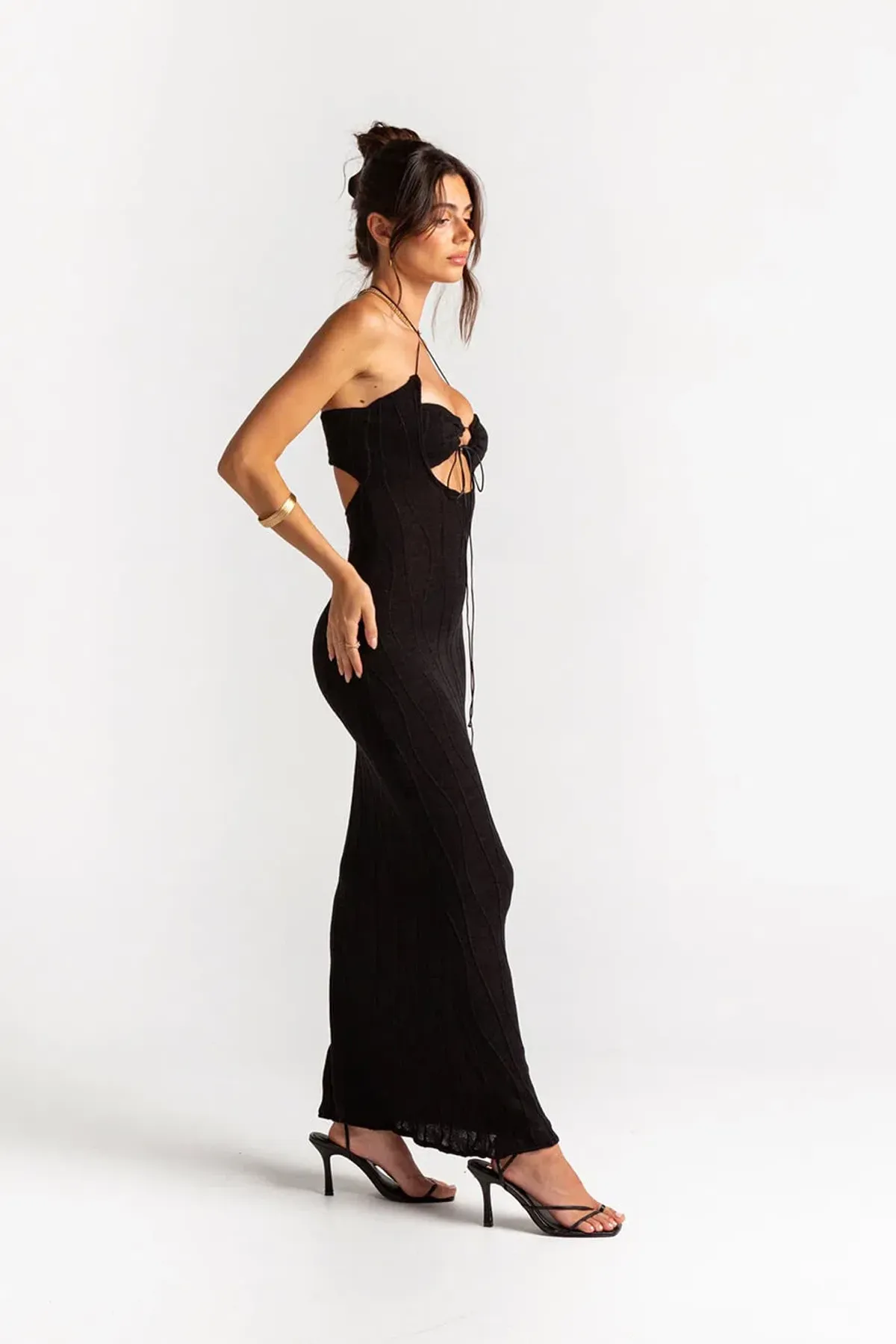 Arcina Ori Cindy Maxi Dress Black Size M / AU 10 - Image 2