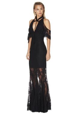 Talulah Blind Love black dress for rent on The Volte - image 4