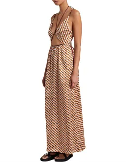 Bec & Bridge Casablanca Cut Out Maxi Dress Multi Size 8 for rent on The Volte - image 2