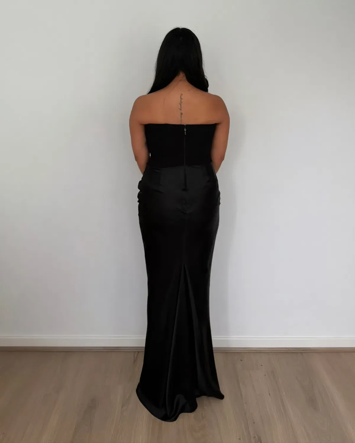 House of CB Persephone Strapless Corset Dress Black Size M Bigger Bust Cup - Image 4