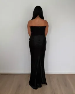 House of CB Persephone Strapless Corset Dress Black Size M Bigger Bust Cup for rent on The Volte - image 4