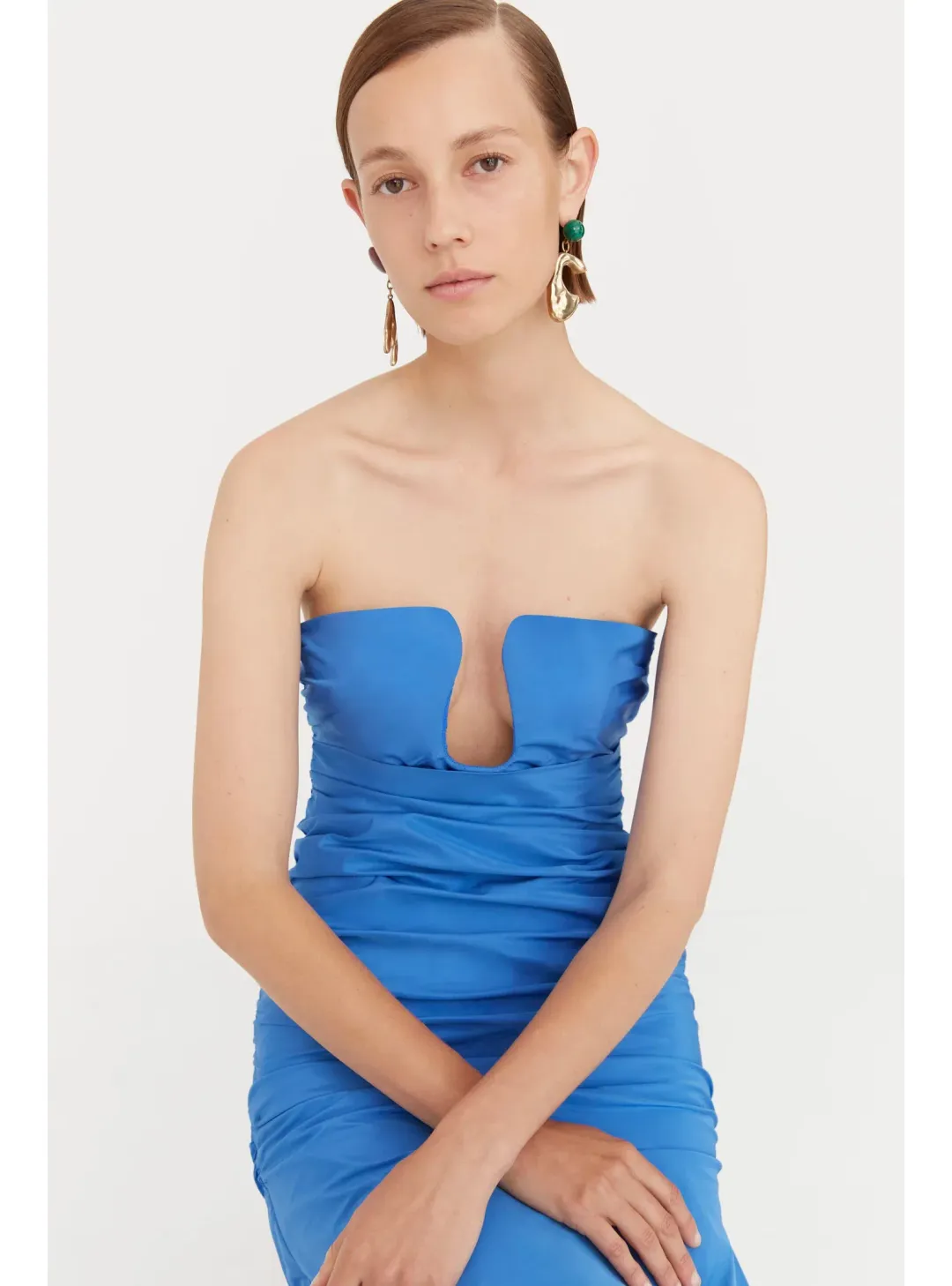 Sir The Label Caris Gown Blue Size 2 / AU 10 for rent on The Volte - main image