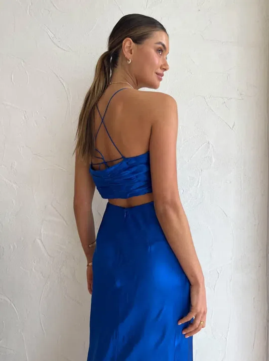 Ginia Marni Dress Blue Size XS/Au 6 for rent on The Volte - main image