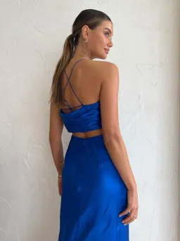 Ginia Marni Dress Blue Size XS/Au 6 for rent on The Volte - image 3