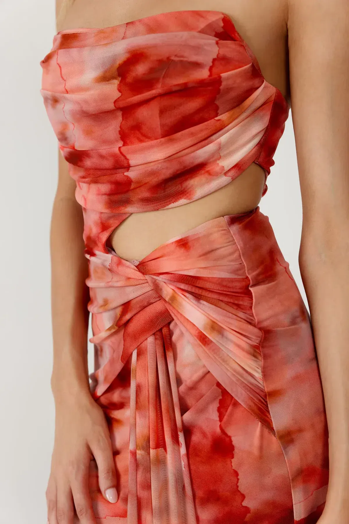 Lexi Fleur Dress Print Size 8 - Image 2