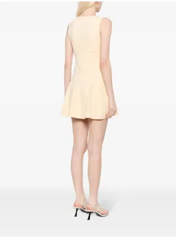 Mayve Knit Mini Dress Yellow Size XS / AU 8 for rent on The Volte - image 2