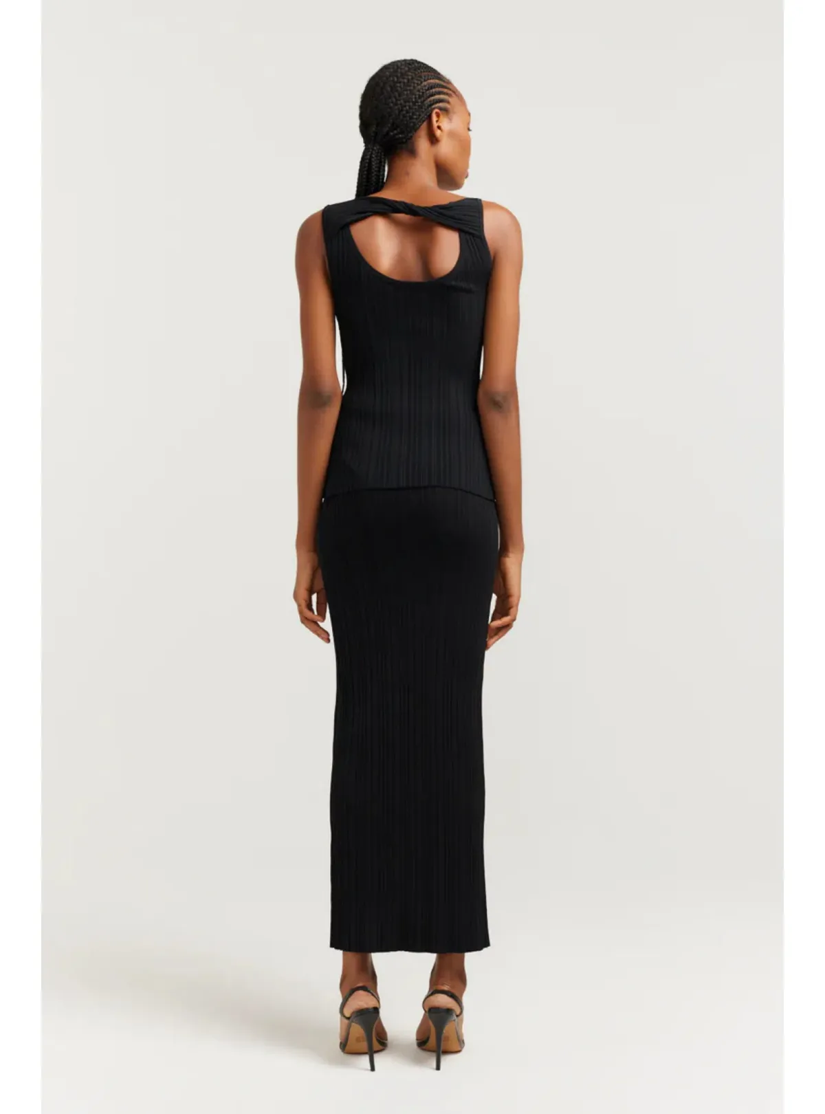 Henne Romee Knit Set in Black Size AU 8 - Image 4