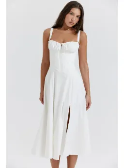 House of CB Carmen Dress White Size S / AU 8 for rent on The Volte - image 3