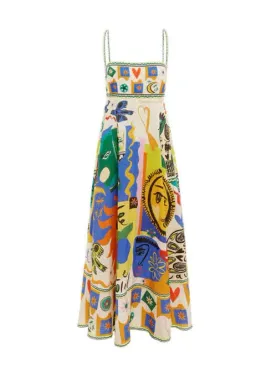 Alemais Soleil Sundress Multi Size AU 6 for rent on The Volte - image 4