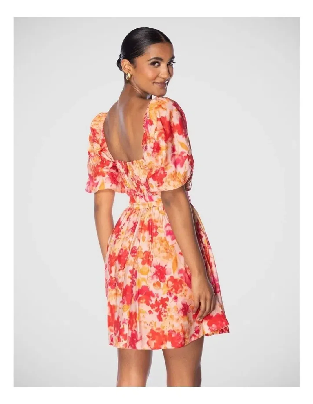 Pilgrim Janiya Mini Dress in Assorted Size 12 for rent on The Volte - main image
