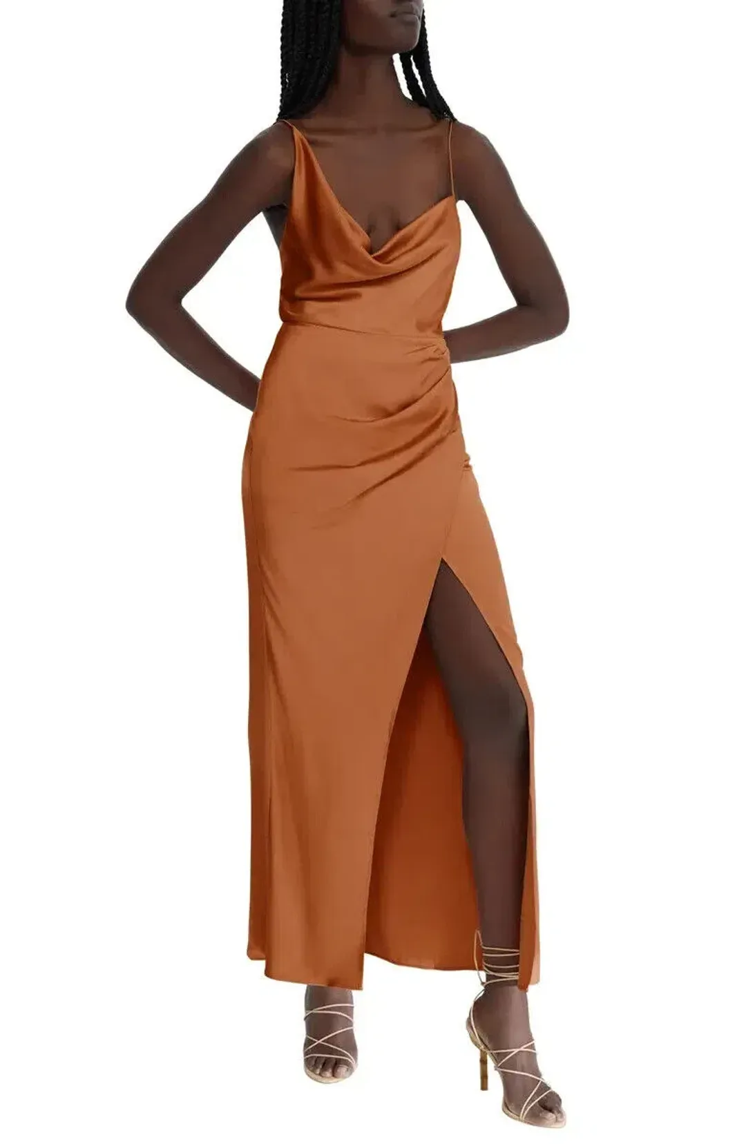 Significant Other Aria Dress in Clay Size 8 for rent on The Volte - main image