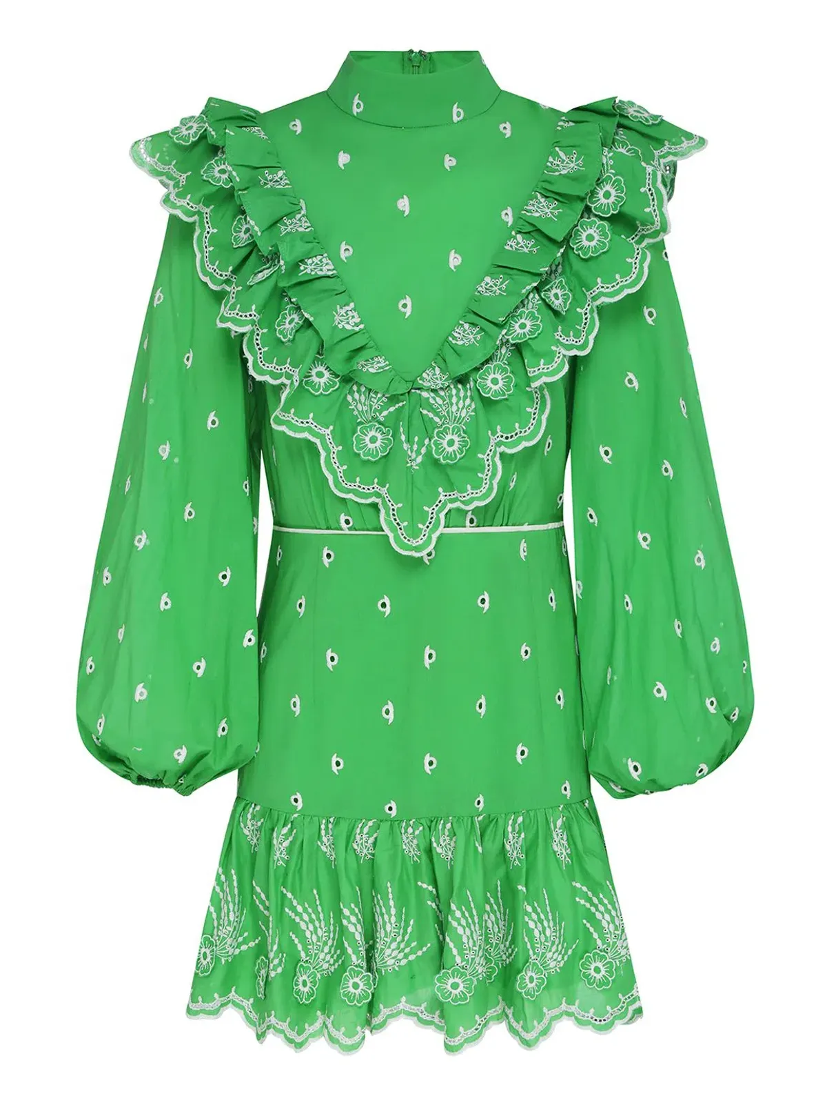 Alice McCall Love Supreme Mini Dress Fern Size 8 AU - Image 4