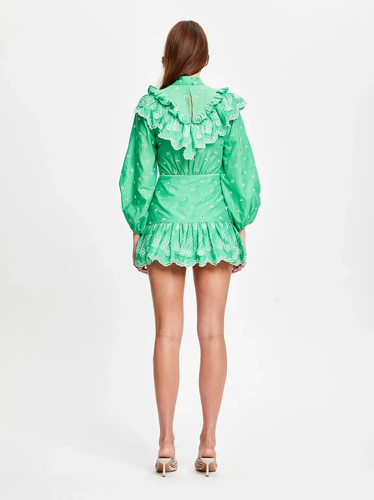Alice McCall Love Supreme Mini Dress Fern Size 8 AU - Image 3