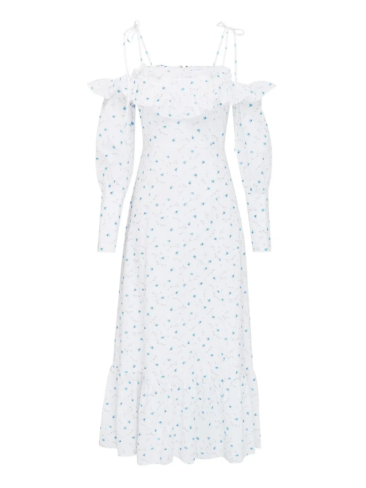 Alice McCall Limonata Midi Dress Porcelain Size 12 - Image 4