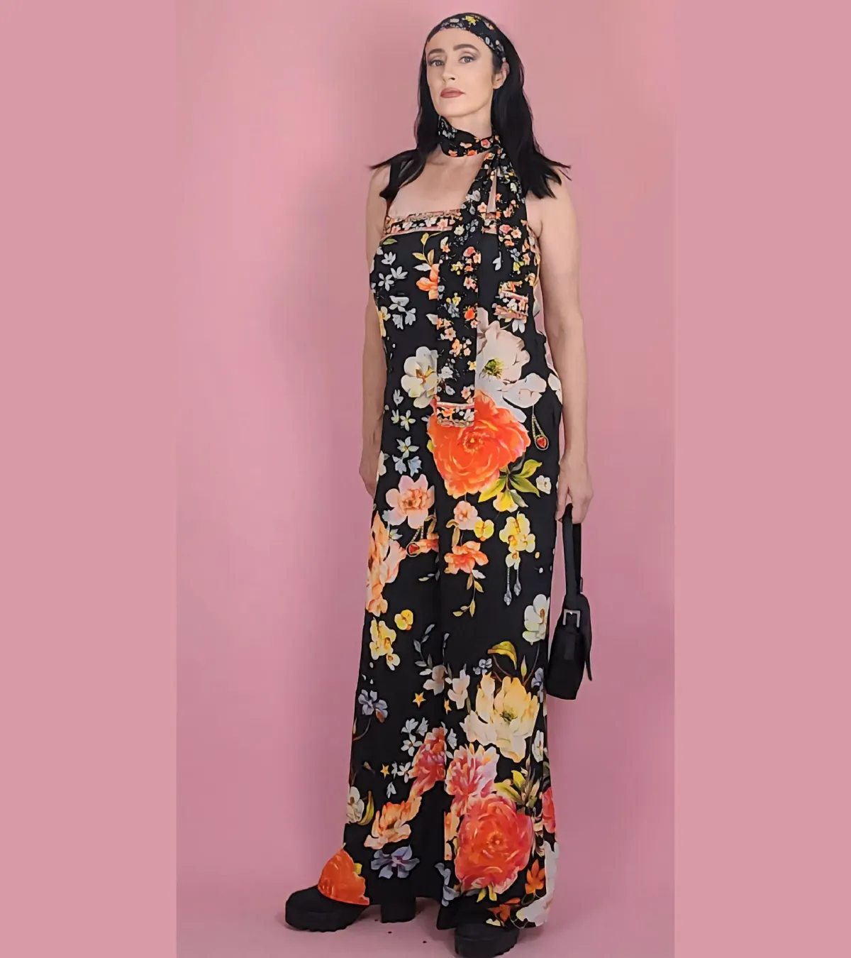 Camilla Secret History Tie Waist Strapless Jumpsuit Size XXL / AU 18 - Image 2
