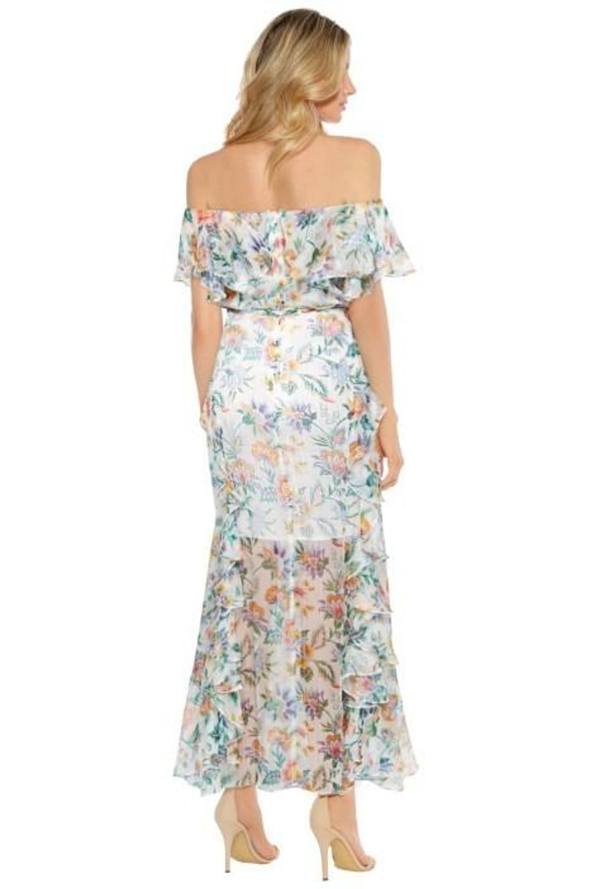 Alice McCall Oh Oh Oh Maxi Dress- Ivory Garden - Image 2
