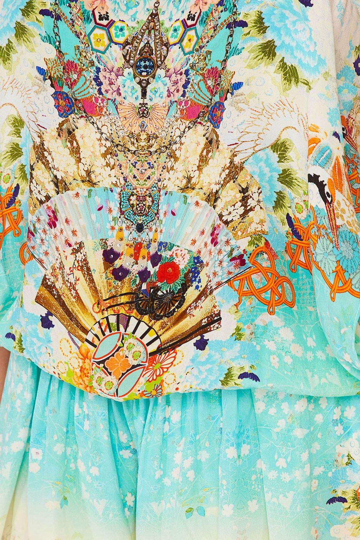 Camilla Retros Rainbow Shoestring Playsuit - Image 4