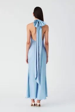 Misha Evianna Gown Baby Blue Size 8 for rent on The Volte - image 2