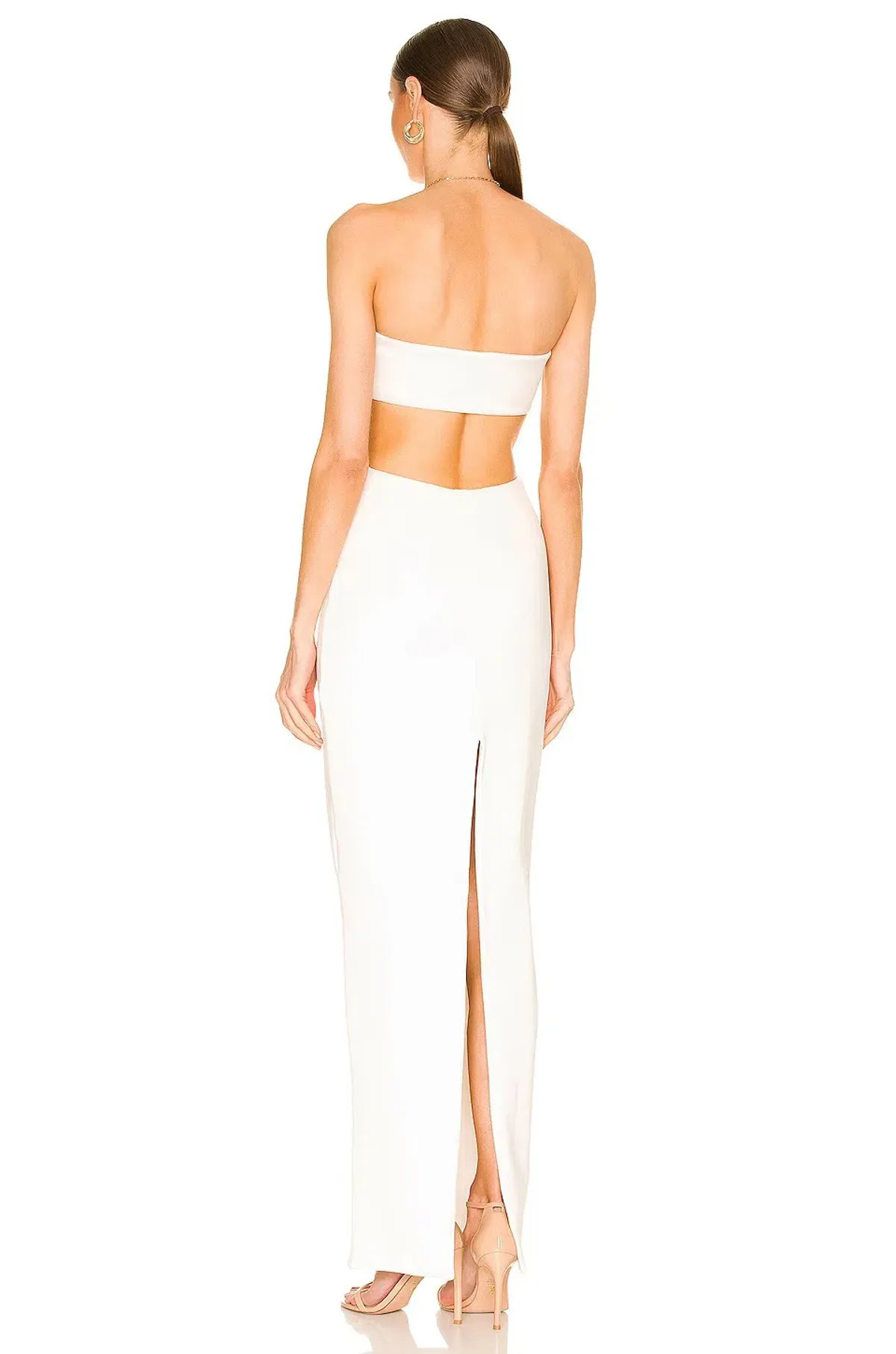 Natalie Rolt Carmen Gown White Size 0 / AU 6 - Image 2