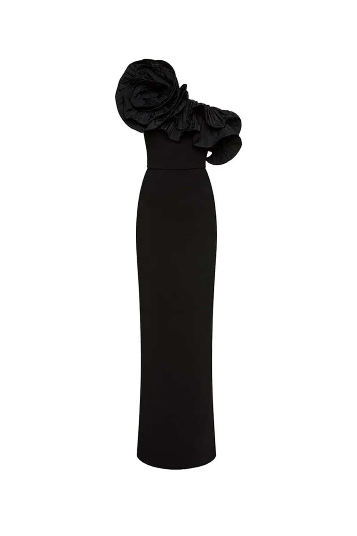 Rebecca Vallance Chloe Gown Black Size 10 - Image 4
