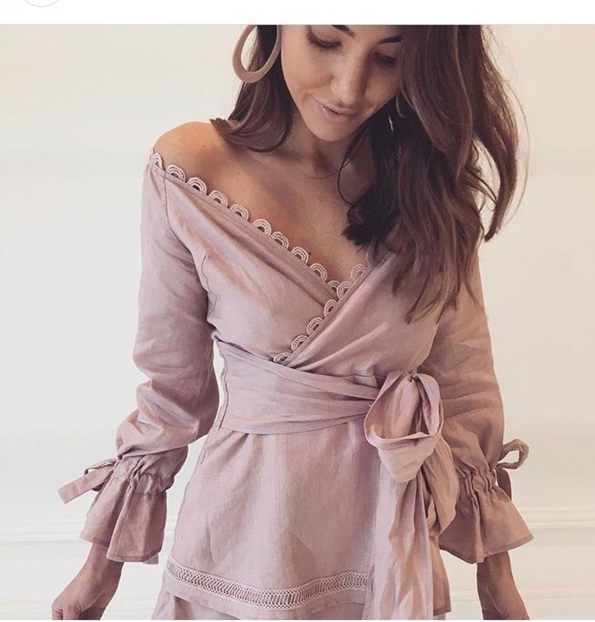 New Romantics LuLu Dress Desert Pink Size 12 - Image 2