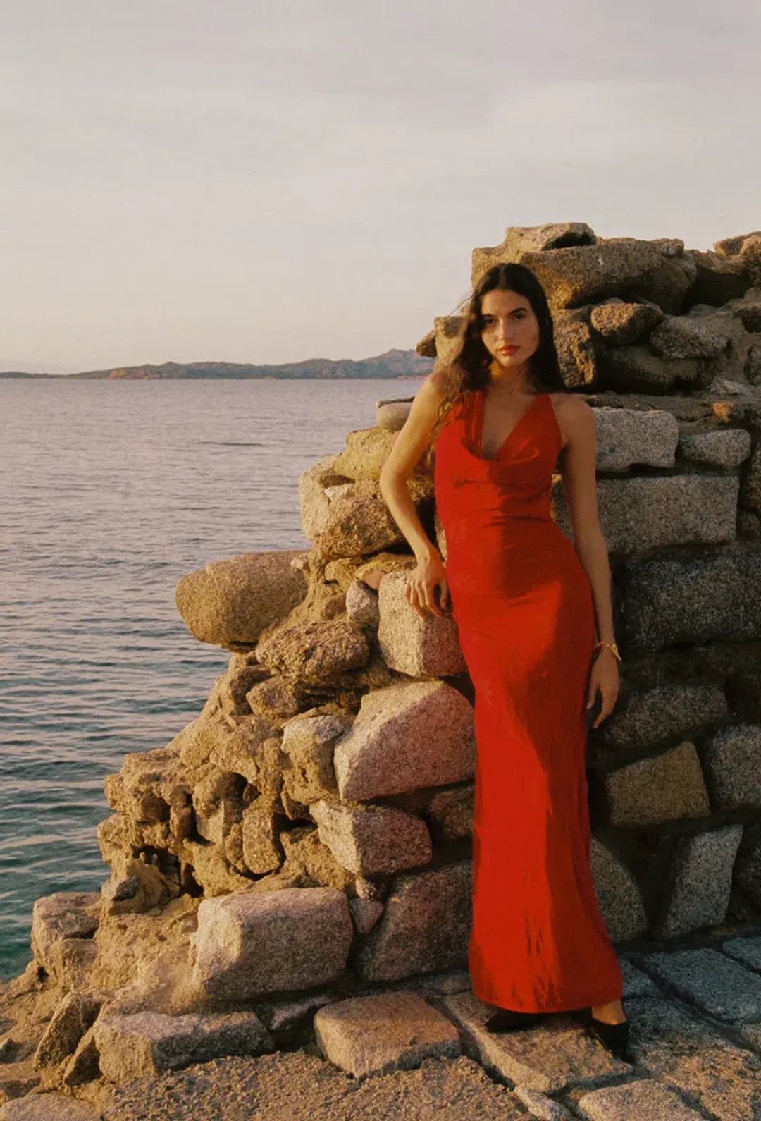 Asta Resort Klara Dress Rossa Size 8 for rent on The Volte - main image