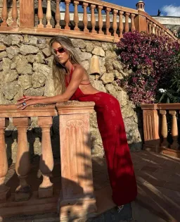 Asta Resort Klara Dress Rossa Size 8 for rent on The Volte - image 3