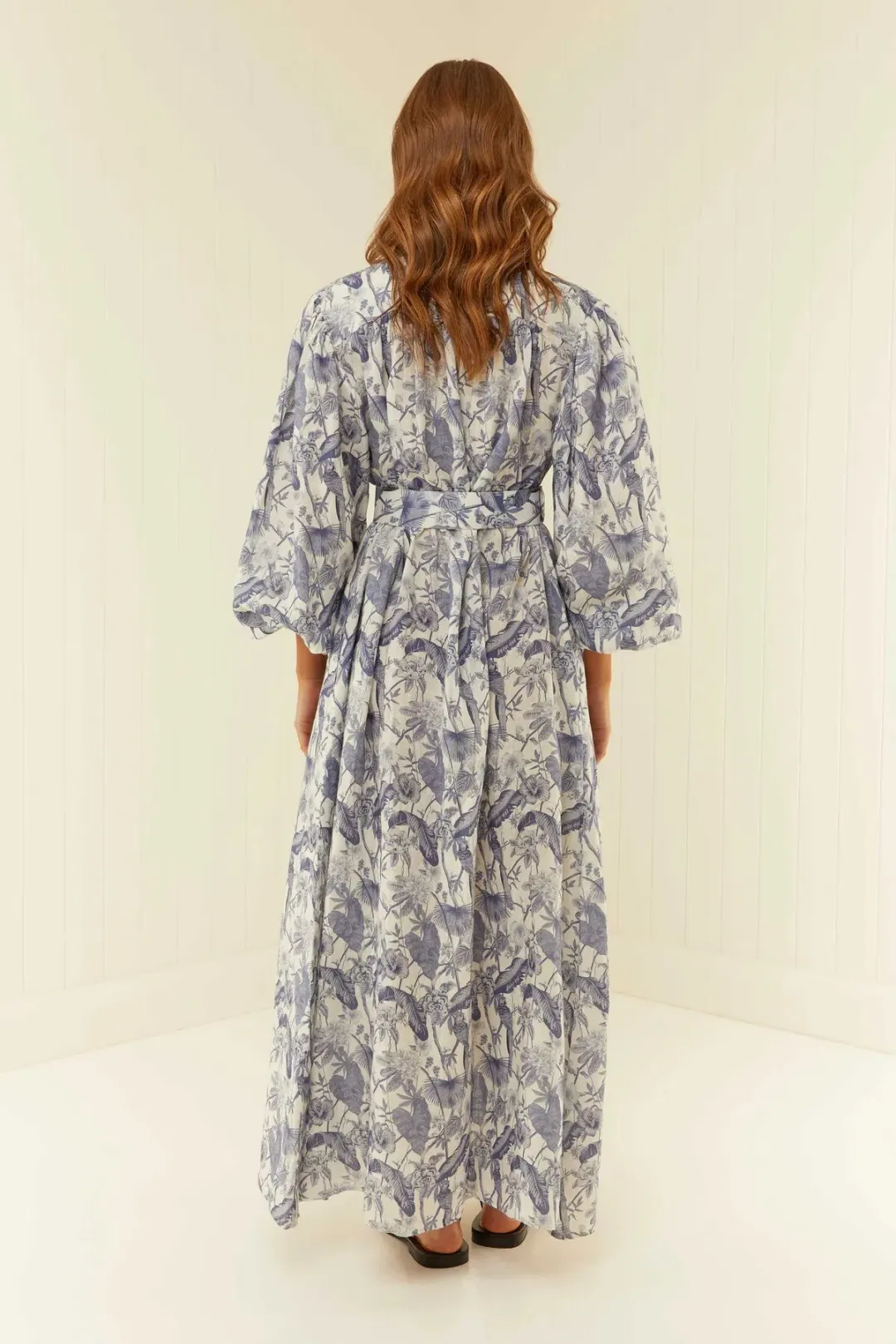 Palm Noosa Noddy Dress Jungle Blue Size 14 for rent on The Volte - main image