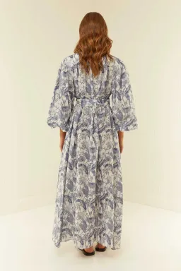 Palm Noosa Noddy Dress Jungle Blue Size 14 for rent on The Volte - image 2