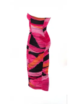 House of CB Sasha Midi Dress Multi Size M / AU 10 for rent on The Volte - image 5