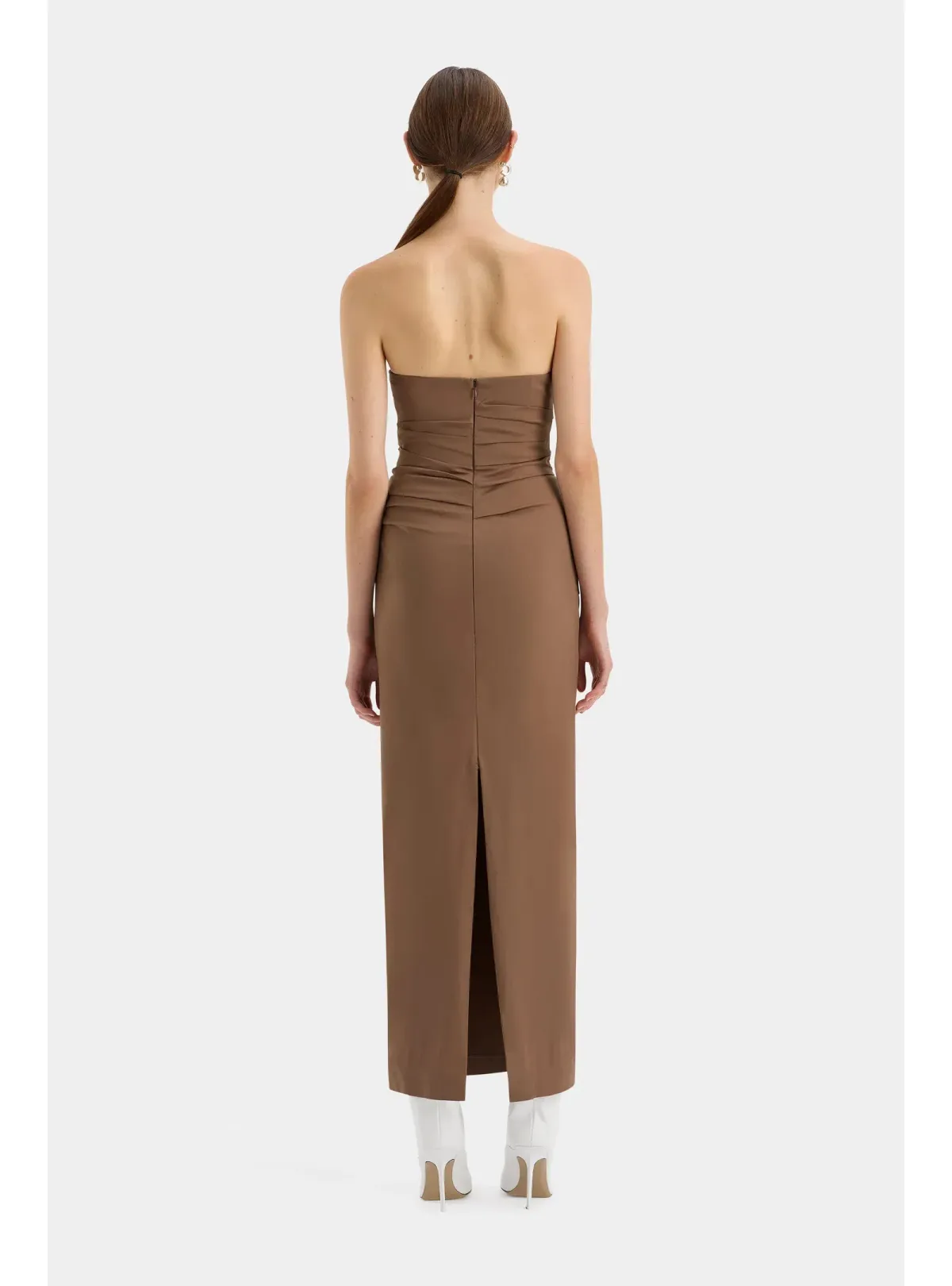 Sir the Label Alba Gown in Mocha Size AU 12 - Image 3