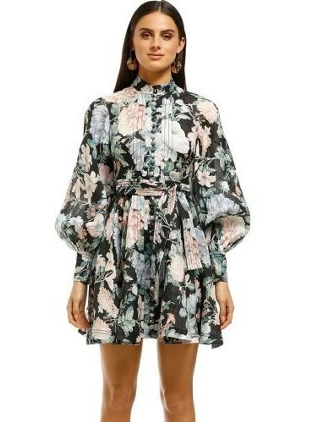 Zimmerman Verity Rouleau Short Dress Size 8 for rent on The Volte - main image