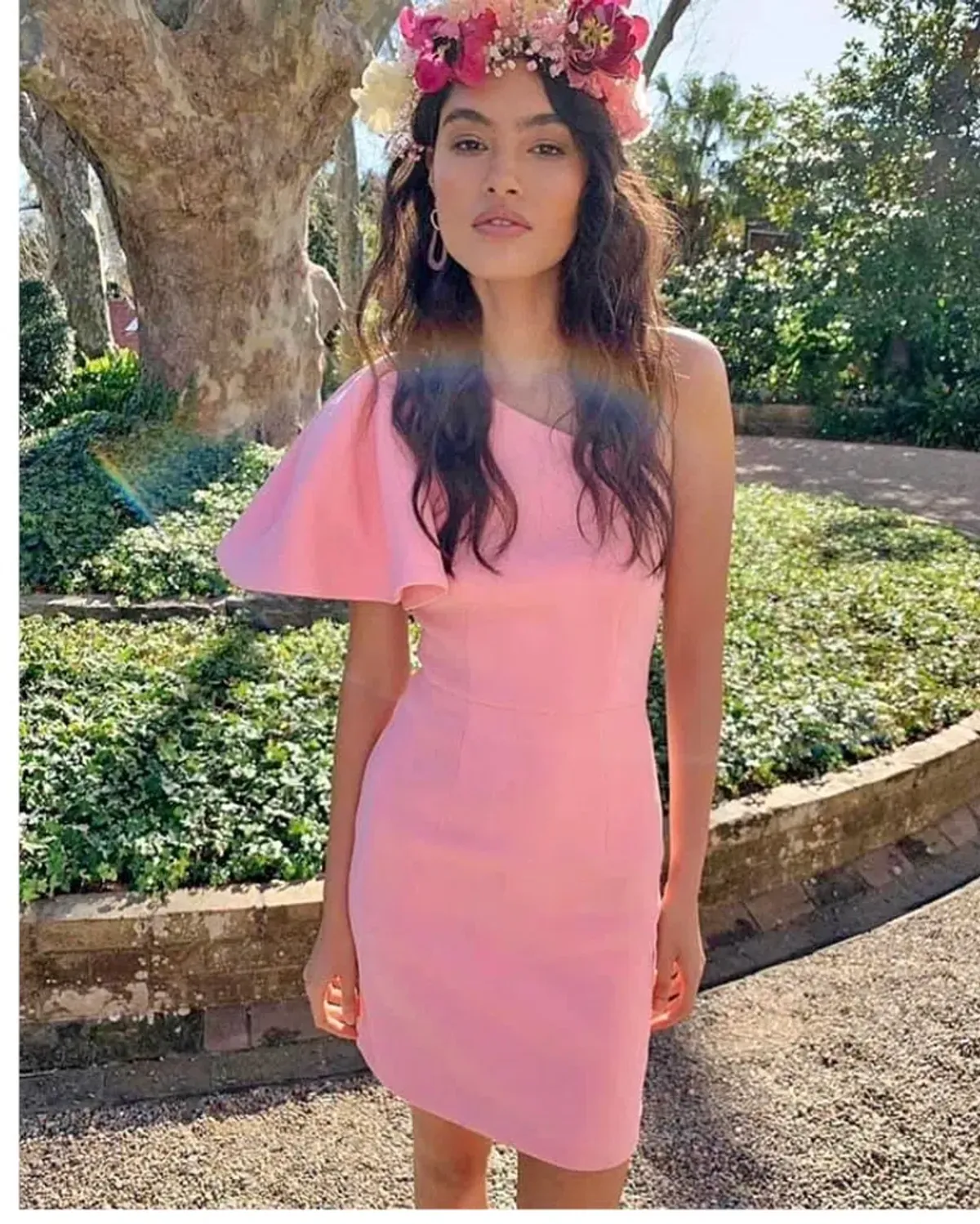 Sheike Unforgettable Mini Dress Pink Size 12 for rent on The Volte - main image