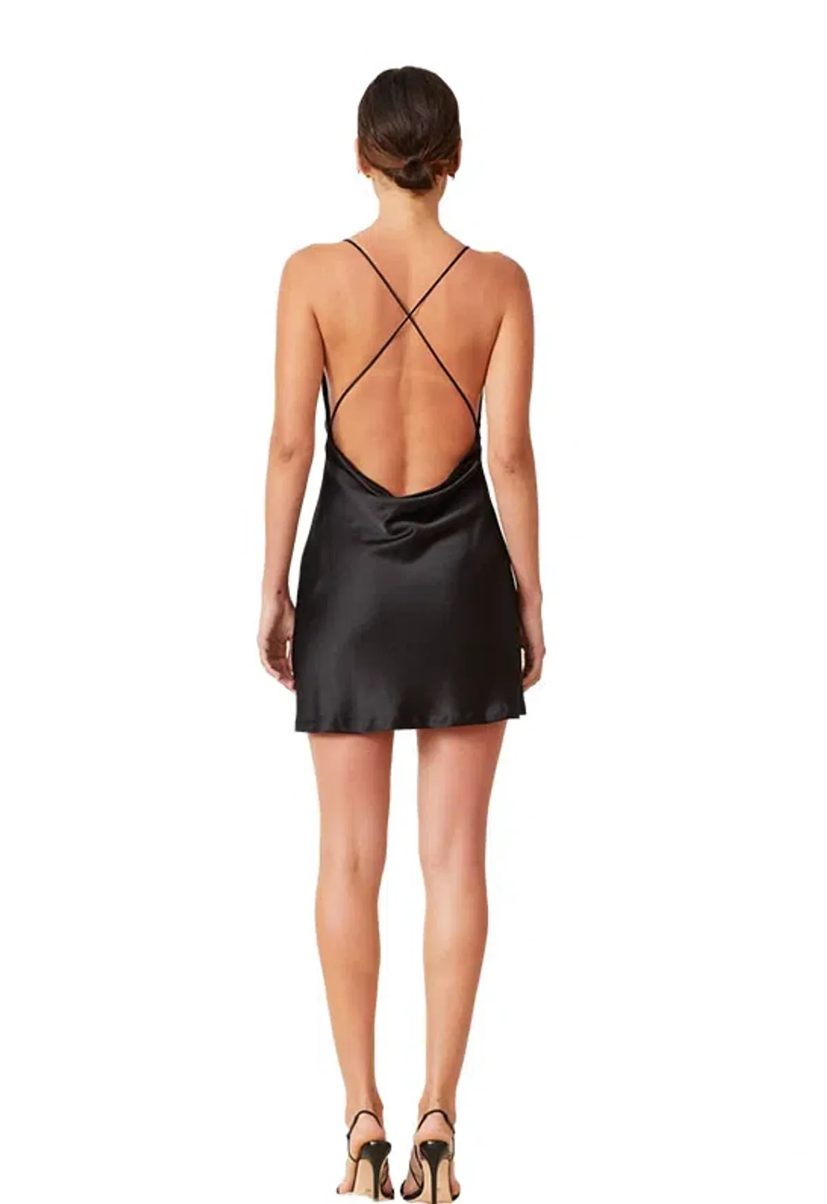 Bec & Bridge Pearl Bay Mini Dress Black Size AU 10 - Image 5